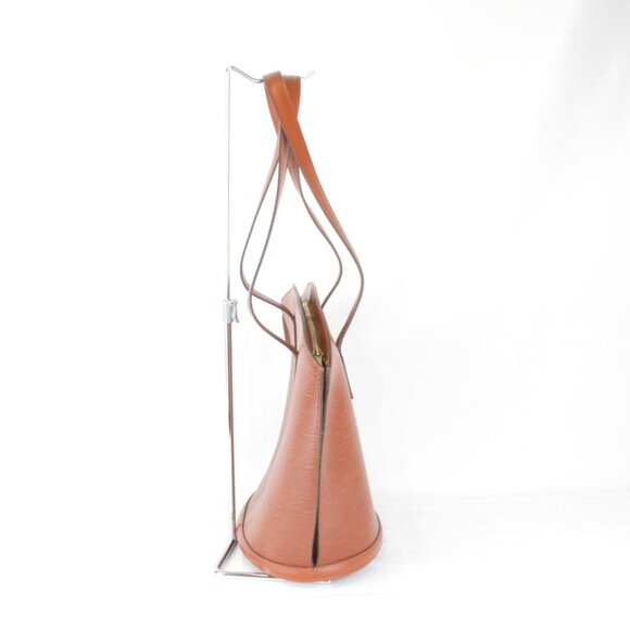 LOUIS VUITTON Brown Leather Tote Bag - Picture 3 of 10